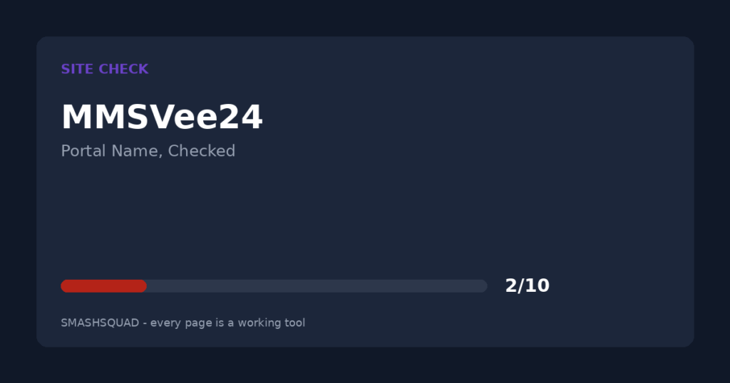 MMSVee24: What Is It & Is It Legit? Site Check