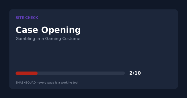 Eurogamersonline & 'Fair Case Opening': The Honest Explainer