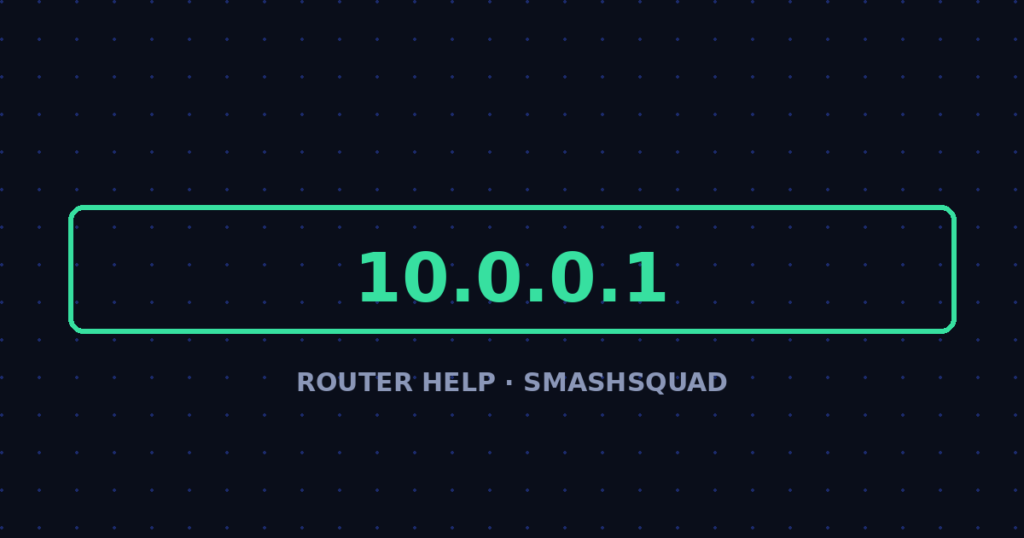 10.0.0.1 Admin Login — Xfinity & Comcast Gateway Guide