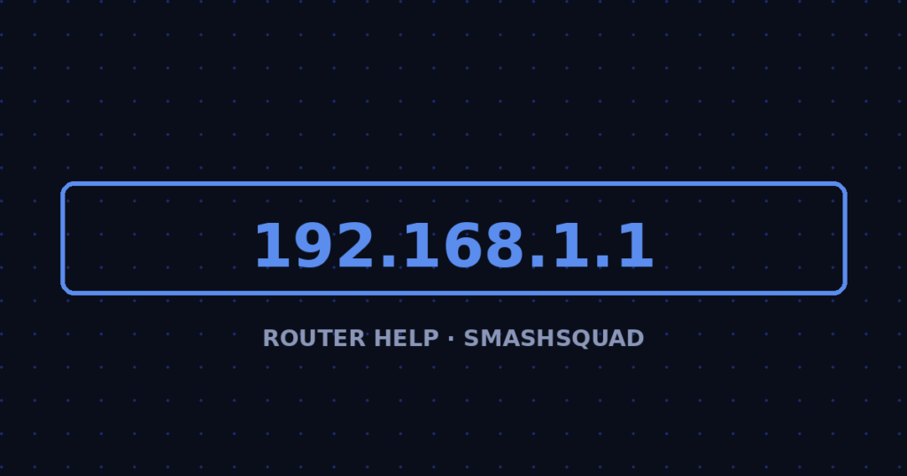 192.168.1.1 Login — How to Open Your Router Settings