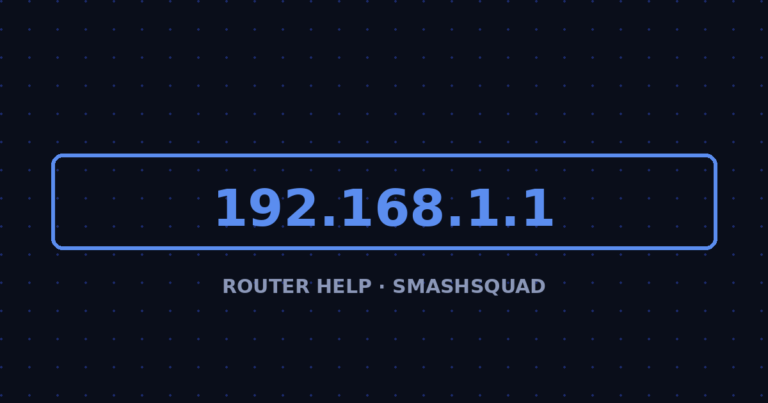 192.168.1.1 Login — How to Open Your Router Settings