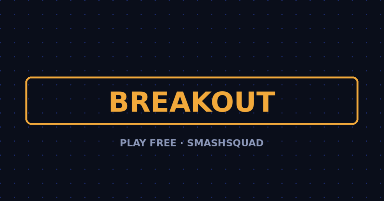 Atari Breakout — Play the Classic Free Online